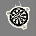 Paper Air Freshener Tag - Dart Board